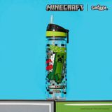 Smiggle - Minecraft Pipetli 650ML Bpasız Suluk - Renkli - 1 Adet