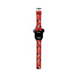 Smiggle Orjinal Disney Minnie Mouse Dokunmatik Dijital Çocuk Kol Saati - Kırmızı - Siyah