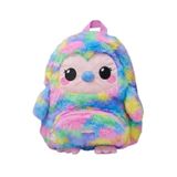 Smiggle Peluş Penguen Sırt Çantası, Gökkuşağı Renkli