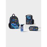 Smiggle Playtime 4'lü Car Okul Çanta Set ( Çanta Suluk Beslenme Cantası Kalemlik )