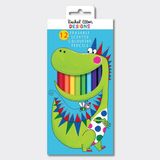 Smiggle Rachel Ellen - Dinosaur Kokulu ve Silgili Boya Kalem Seti