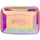 Smiggle Radiant Sert Kapaklı Kalem Kutusu – Hardtop, Altın Rengi - Pembe