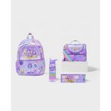 Smiggle Smıggle Harry Potter 4 Parçalı Okul Sırt Çantası - Mor