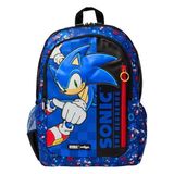 Smiggle - Sonic the Hedgehog Lisanslı Klasik Sırt Çantası Erkek Çocuk Okul Hediye - 1 Adet - Renkli