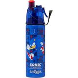 Smiggle Sonic The Hedgehog Lisanslı Termos Suluk – Paslanmaz Çelik, Spritz Kapaklı - Lacivert