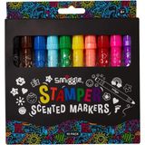 Smiggle - Stamper Kokulu Highlighter Işaretleyici Kalem Seti X10 - Çok Renkli