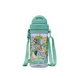 Smiggle Teeny Tiny Plastik Askılı Erkek Çocuk Suluk 400 Ml - Yeşil