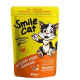 Smile Cat 85 gr Pouch Yetişkin Tavuklu Yaş Kedi Maması