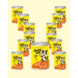 Smile Cat Konserve Yetişkin Kedi 400gr Tavuklu Mama 12 Adet