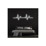SMİLE CONCEPT Kalp Ritmi -neon Led Dekoratif Duvar Yazısı Tabelası Aydınlatması Gece Lambası Smc-1044
