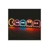 SMİLE CONCEPT Pac-man -neon Led Dekoratif Duvar Yazısı Tabelası Aydınlatması Gece Lambası Smc-1040