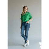 Smile Face Ayrobin Duble Önden Bağlamalı Gömlek NS-1706 - Benetton Yeşili