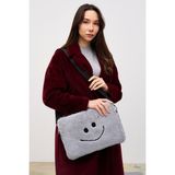 Smile Laptop Kılıfı 13" & 14" Inç Uyumlu Duman - Gri