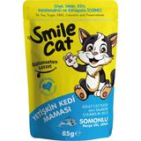 Smile Pouch 85 gr Yetişin Somonlu Kedi Maması