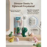 Smile Yes 1-5 Yaş Ultra Soft Bebek ve Çocuk Diş Fırçası Dinozor Serisi - Yeşil
