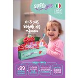 Smile yes Smileyes Baby Florürsüz Yutulabilir Bebek Diş Macunu 0-3 Yaş Ahududu Tadında 30 ml