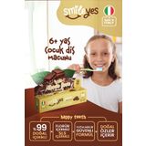 Smile yes Smileyes Junior Florürsüz Yutulabilir Çocuk Diş Macunu 6-10 Yaş Çikolata Tadında 50 ml