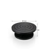 Smile3D 15 cm Turnet Ekonomik Seramik Heykel Ve Pasta Turnet