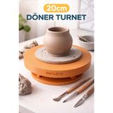 Smile3D 20 cm Turnet Seramik Heykel Ve Pasta