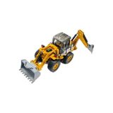 smilechild Buldozer Metal Kepçe Çift Taraflı İş Makinası İt Bırak Hızlansın Oyuncak 32 Cm