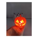 Smilechild Cadılar Bayramı Halloween Led Mumlu Balkabağı Dekorasyon 8 cm LED MUM DAHİLDİR