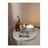 Smilechild home sweet home sevimli filler ve mumluk LED MUM DAHİLDİR PLASTİKTİR FİLLER 7-10 CM TABAK14 CM