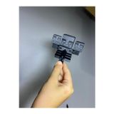 Smilechild Minecraft Wither Boss Figürü eklemleri hareketli 11,5 cm