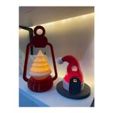 Smilechild Yılbaşı Dekorasyon Yılbaşı Şapkası ve Yılbaşı Fener Led Mumlu12-22 CM 2 Adet Led Mum