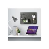 SMİLESEPET Çok Amaçlı Pano Organizatör Set 1 ( 28 X 40 Cm ) Siyah - Yapışkanlı