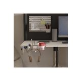 SMİLESEPET MASA ÜSTÜ DÜZENLEYİCİ ORGANİZATÖR SET 1 KALEMLİK BARDAKLIK PC KOL VE KULAKLIK TUTUCU BEYAZ