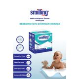 Smilling Pet Smilling Ped Yatak Koruyucu Örtü Bebek Bakım Örtüsü 60x90 Cm 30 Lu