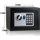 Smith And Locke Elektronik Para Kasası 3 mm - Siyah