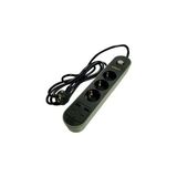 Smith Gobax MG-106 2x USB 2x Type-C Çıkışlı 3lü 2 M Metre Çocuk Akım Korumalı Priz