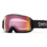 Smith Grom Goggle Black Red Sensor Mirror Lens Unisex Çocuk Kayak Gözlüğü