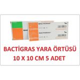 Smith&Nephew Bactigras Parafinli Tül Sargı Yara Bakım Örtüsü 10 x 10 CM 5 Adet