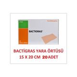 Smith&Nephew Bactigras Parafinli Tül Sargı Yara Bakım Örtüsü 15 x 20 CM 20 Adet