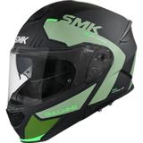 Smk Gullwing Kresto Çene Açılır Kask - XL - Yeşil - Siyah