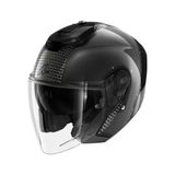 Smk Shark Rs Jet Carbon Ikonik Kapalı Kask - XL - Siyah