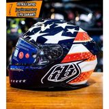 Smk Shark Skwal I3 Us Flag Yeni Sezon Kapalı Kaskı - XL