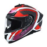 Smk Typhoon Rd1 Kapalı Kask - Mor - Kırmızı
