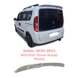 SML Dizayn Fiat Doblo 3-4 2010-2023 Spoiler-spoyler Plastik Doblo 3-4 Tavan-bagaj-spoiler-kanat-rüzgarlık-çıta