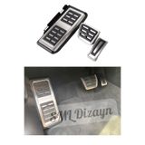 SML Dizayn Golf-Passat-Octavia-Leon-Tiguan-A3-Cupra Gaz Fren Pedal Seti Otomatik Vites Uyumlu