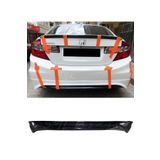 SML Dizayn Honda Civic Fb7 (2012-2016) Modulo Arka Ek-difüzör (PLASTİK) Boyasız Fb7 Arka-difizör-bodykit-ek