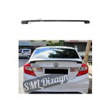 SML Dizayn Honda Civic Fb7 Spoiler 2012-2016 Parlak Siyah Civic Fb7 Bagaj-Üstü-Spoiler-Spoyler-Spoylır-Çıta