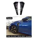 SML Dizayn Honda Civic Fc5-Fk7 Çamurluk Venti Kalın tip Çamurluk Aksesuar Plastik