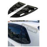 SML Dizayn Volkswagen Polo 2010-2017 Uyumlu Kelebek Cam Vizörü Plastik Polo Arka-kelebek-cam-kaplama-vizör