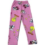 Sml Tekstil Tweety Baskılı Pembe Kız Çocuk Yazlık Tayt - 7 - 8 Yaş
