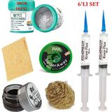 Smnr Best Krem Lehim 183°C 50GR Havya Uc Temizleyici Flux Lehim Toplama 2uul-2,0mm Lehim Emme Teli Seti1 TK06