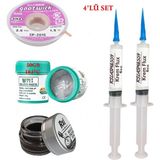 Smnr Best Krem Lehim 183°C 50GR Havya Uc Temizleyici Flux Lehim Toplama Cp-2,0mm Lehim Emme Teli SETI01