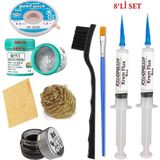 Smnr Best Krem Lehim 183°C 50GR Havya Uc Temizleyici Flux Lehim Toplama Cp-2,5mm Lehim Emme Teli Yardımcı SETI04